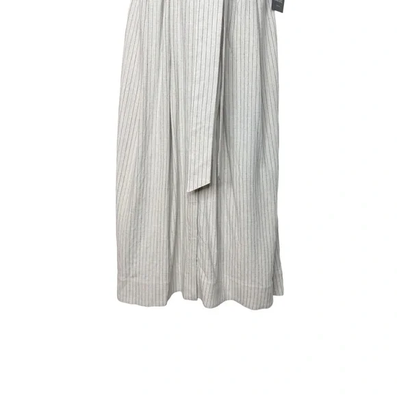 Tuckernuck | NEW Natural Stripe Kate Short Sleeve Midi Dress Size M - Picture 6 of 12